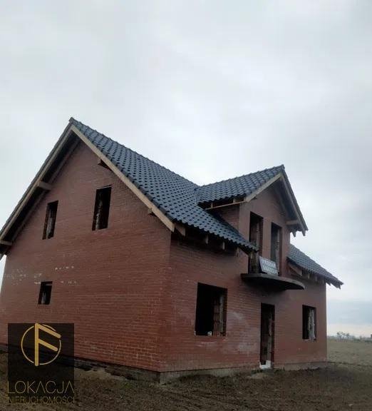 Dom wolnostojący 138 m2 z użytkowym poddaszem, cegła Jedlec  138m2 Foto 1