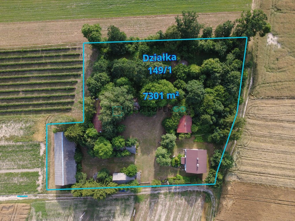 Urokliwe siedlisko 90 m² z dużą działką i zabudowaniami Wojnów  90m2 Foto 1