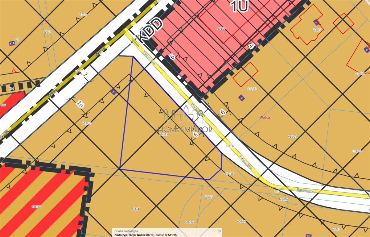 Działka budowlana na sprzedaż Wolica, Zielona  1 453m2 Foto 1