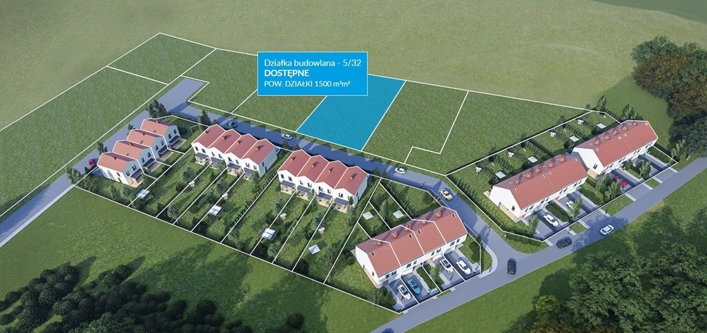 Działka 1500 m² z mediami, blisko asfaltu, Magnice Magnice  1 500m2 Foto 1