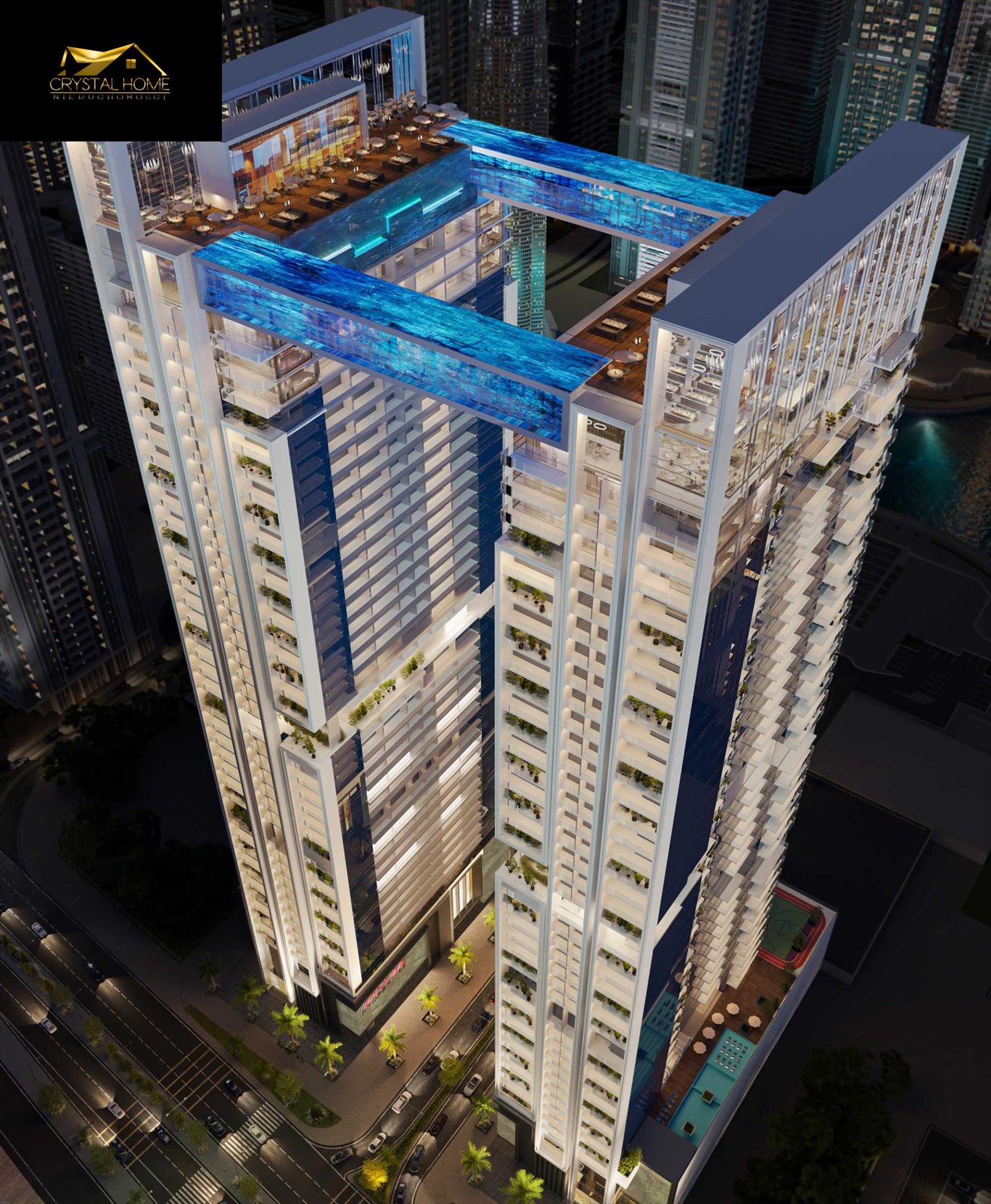 Mieszkanie dwupokojowe na sprzedaż Zjednoczone Emiraty Arabskie, Dubaj  73m2 Foto 4