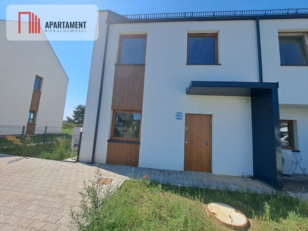 Na sprzedaż nowoczesny dom skrajny 87 m² z pompą ciepła Wołów  88m2 Foto 1