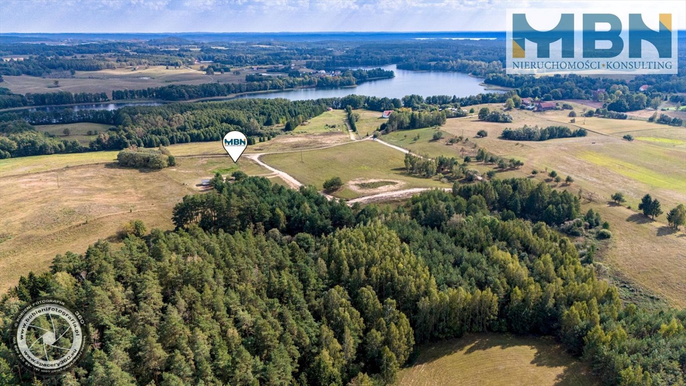 Polecam działkę budowlaną pod dwa domy na Mazurach w Bielskich Bielskie, Bielskie  2 788m2 Foto 1