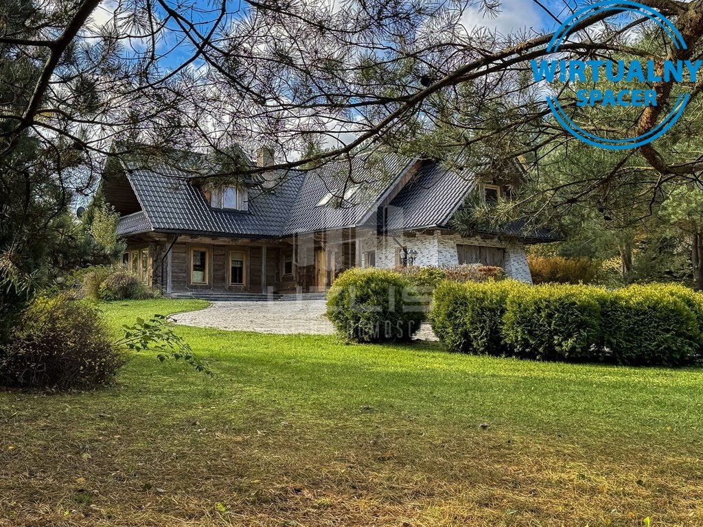 Urokliwy dom z bali na dużej działce w Krągu Krąg  182m2 Foto 1