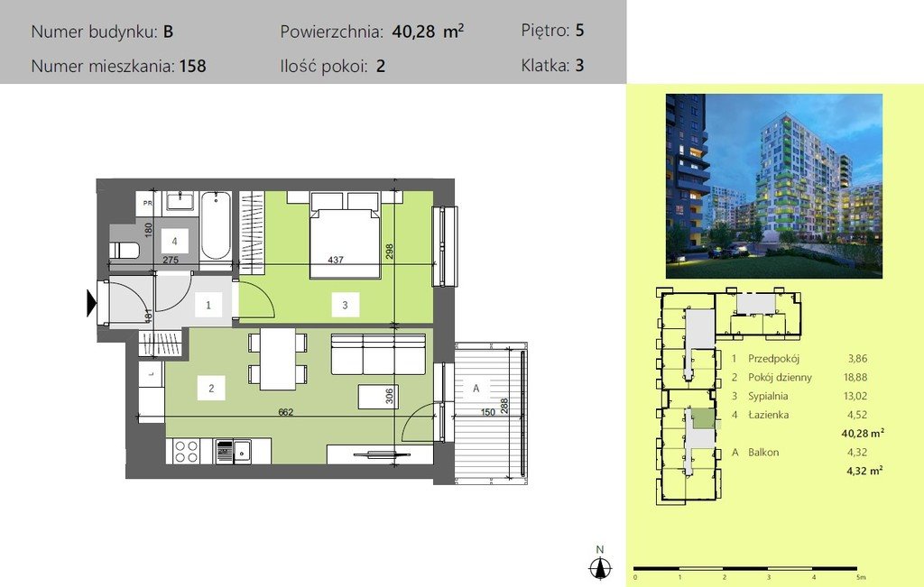 Mieszkanie dwupokojowe na sprzedaż Rzeszów, Technologiczna  40m2 Foto 4