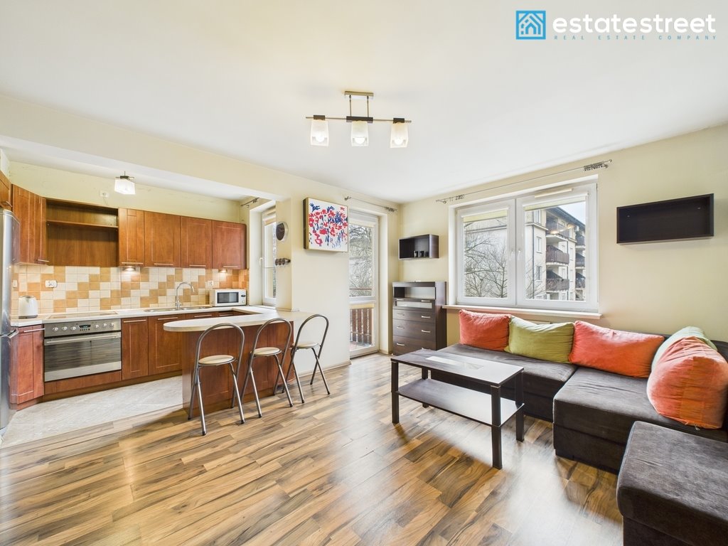 Kraków Ruczaj: 2 pok. z balkonem, garażem i klimatyzacją Kraków, Ruczaj, Obozowa  46m2 Foto 1