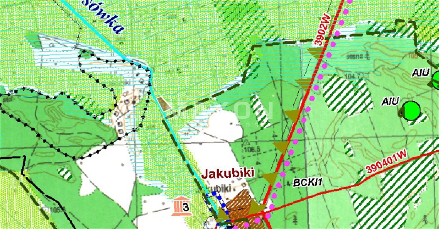 Działka rekreacyjna na sprzedaż Jakubiki  4 604m2 Foto 5