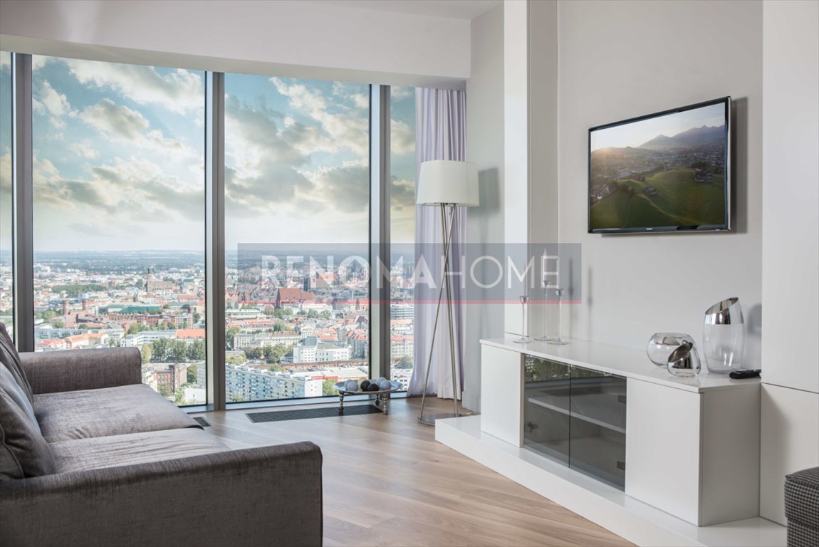 Apartament z widokiem na Wrocław, 56,4 m2, garaż, inwestycja Wrocław  56m2 Foto 1