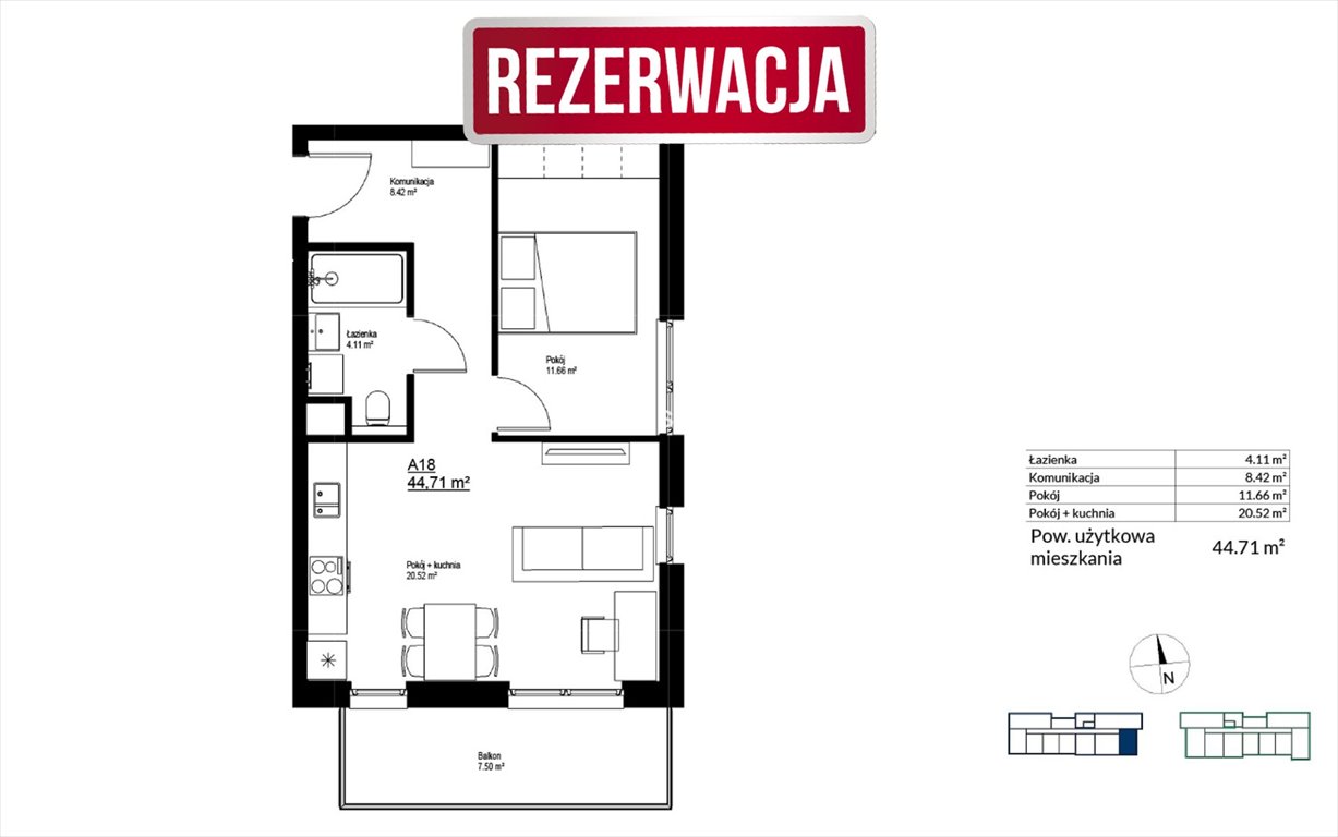 Mieszkanie dwupokojowe na sprzedaż Kraków, Bieżanów-Prokocim, Bieżanów, Bieżanów  45m2 Foto 3