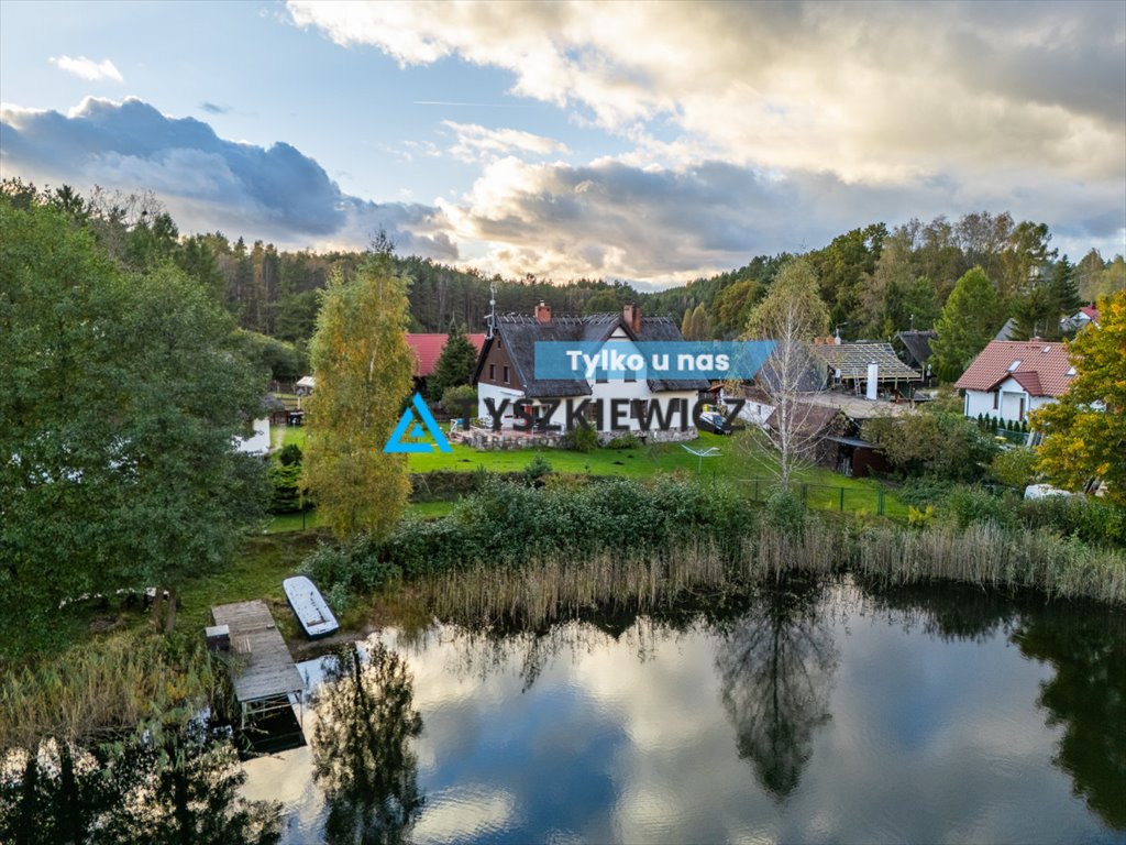 Urokliwy dom z widokiem na jezioro i dużym tarasem Juszki  350m2 Foto 1