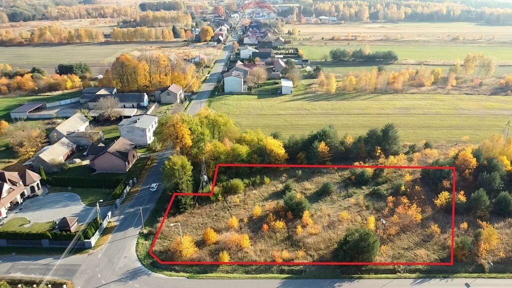 Działka budowlana na sprzedaż Bór Zapilski  1 631m2 Foto 2