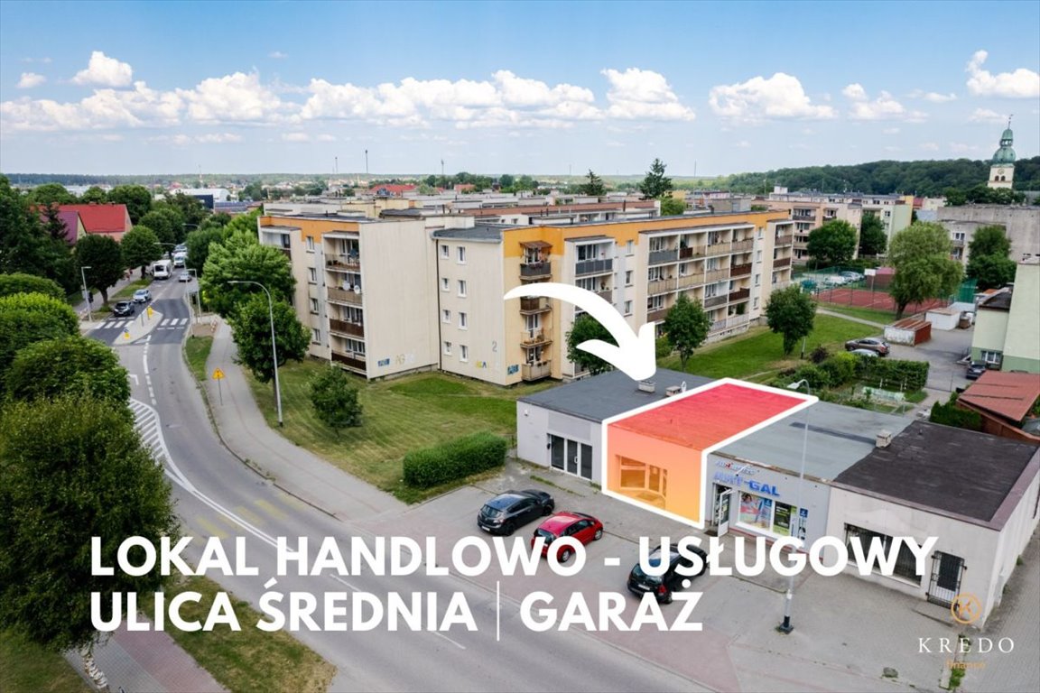 Lokal użytkowy na sprzedaż Człuchów, Średnia  72m2 Foto 1