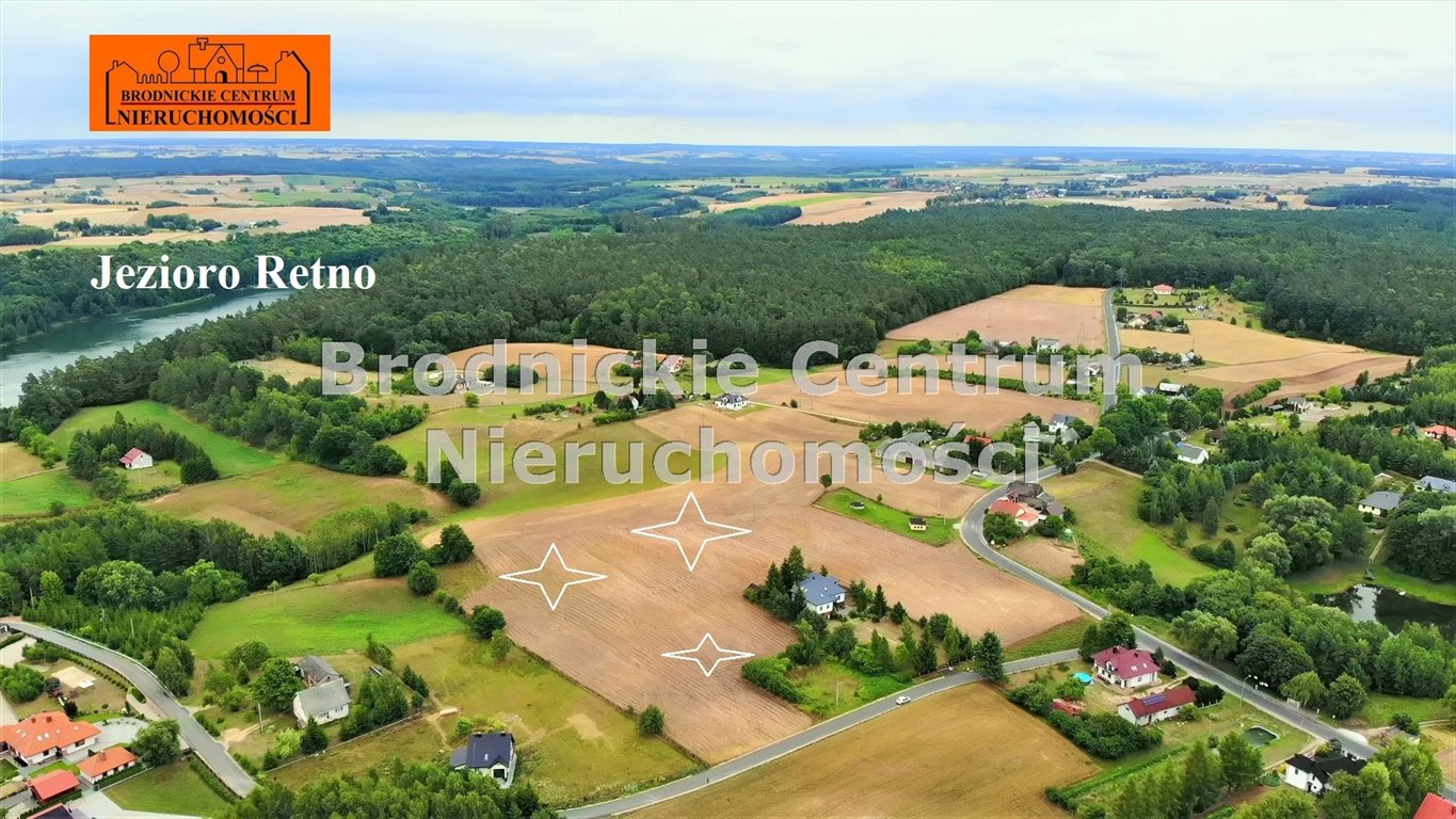 Działka 900 m² pod dom w malowniczej okolicy jezior Gaj-Grzmięca  900m2 Foto 1
