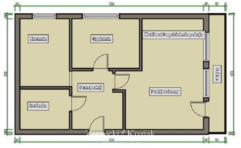 Mieszkanie dwupokojowe na sprzedaż Warszawa, Śródmieście Mirów, Platynowa  48m2 Foto 2