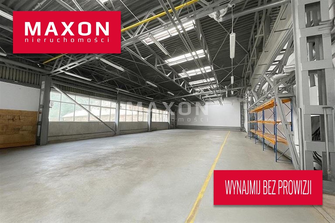 Hala produkcyjno-magazynowa 1159 m² z biurem i socjalem Warszawa, Bielany, Wójcickiego  1 159m2 Foto 1