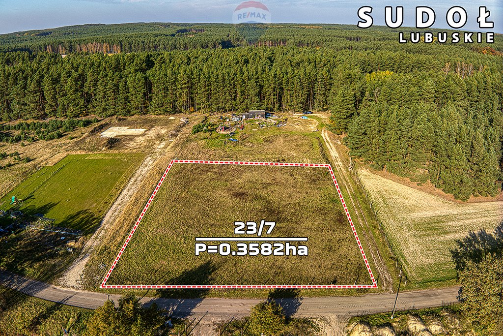 Działka rolna na sprzedaż Sudoł  3 582m2 Foto 1