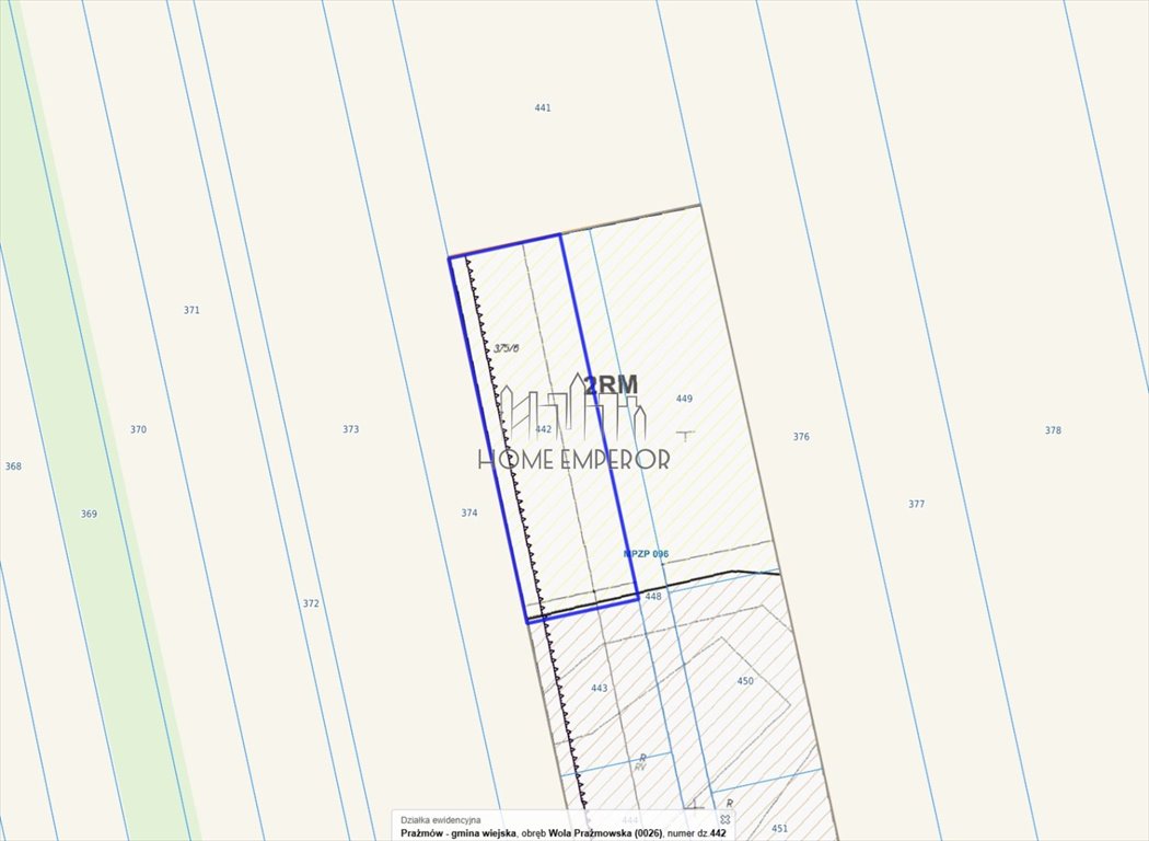 Sprzedam działkę 3000 m² w Woli Prażmowskiej z możliwością zabudowy Wola Prażmowska, Południowa  3 000m2 Foto 1