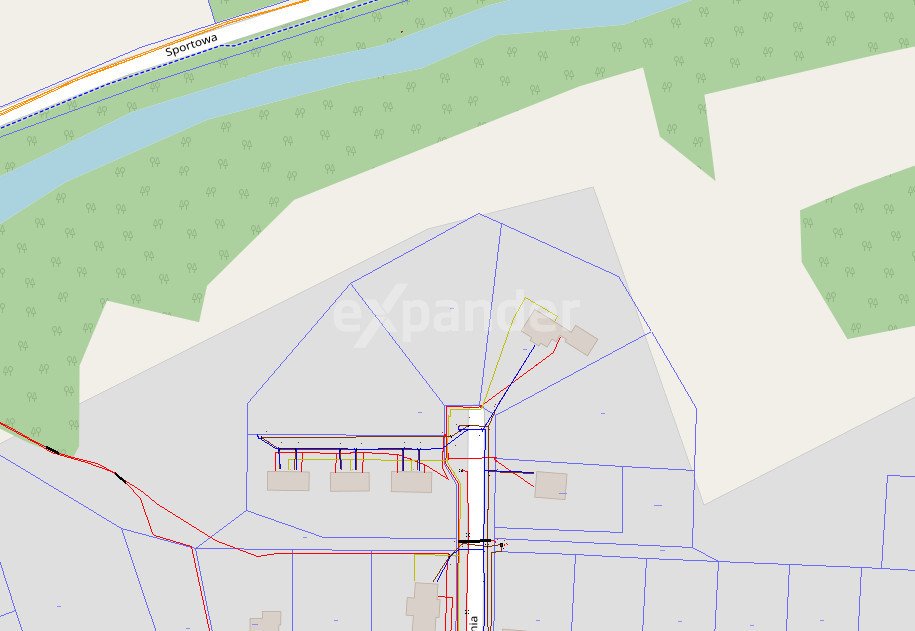 Działka budowlana 2537 m² w Słubicach, media, plan
 Słubice, Wschodnia  2 537m2 Foto 1