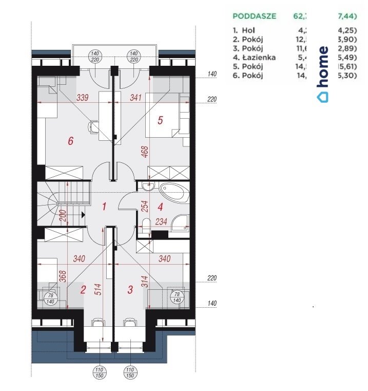 Dom na sprzedaż Baszkówka, Wiśniowy Sad  141m2 Foto 15