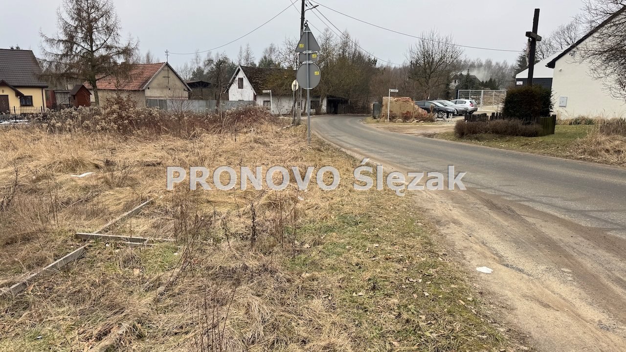 Działka budowlana z lasem i szybkim dojazdem do Wrocławia. Oborniki Śląskie, Nowosielce  1 170m2 Foto 1