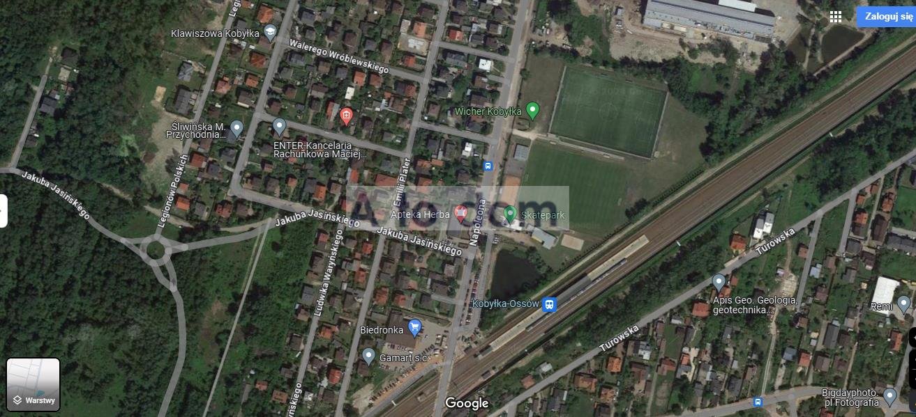 Działka budowlana 1802 m2 w Kobyłce, media, plan! Kobyłka  1 814m2 Foto 1