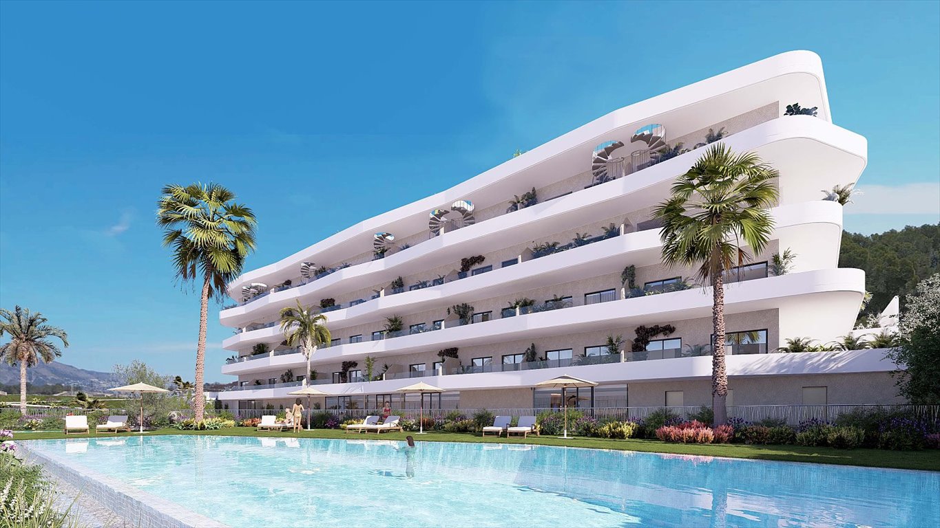 Nowoczesne domy z tarasami i widokami w La Nucia Hiszpania, La Nucia Centro, La Nucia Centro, La Nucia, Alicante  72m2 Foto 1
