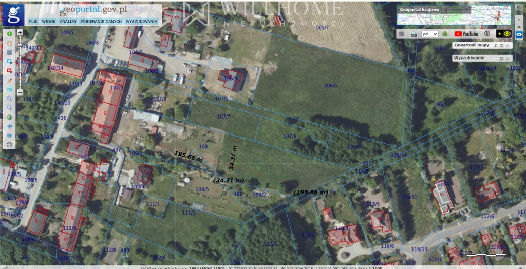 Działka budowlana na sprzedaż Ligota Piękna, Na Kolonii  1 162m2 Foto 13