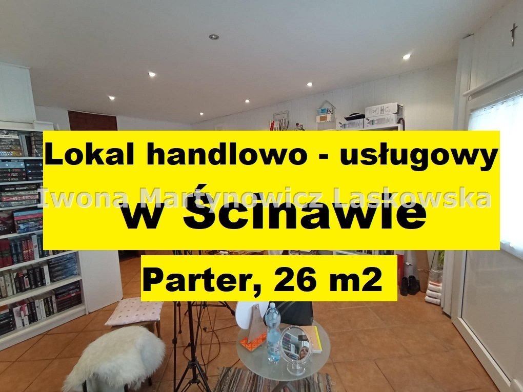 Do sprzedania atrakcyjny lokal usługowy 25,87 m² w Ścinawie Ścinawa  26m2 Foto 1