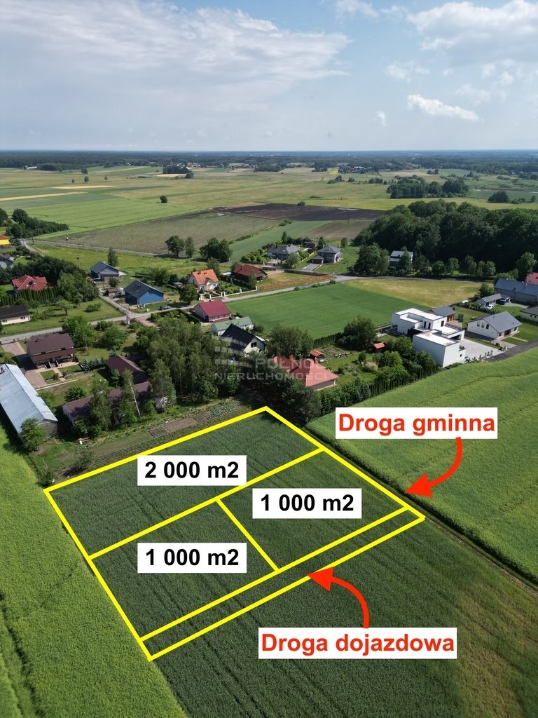 Działka budowlana na sprzedaż Wilczyn  2 000m2 Foto 8