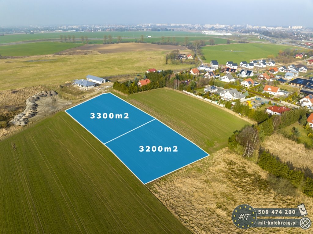 Działka budowlana na sprzedaż Niekanin, Turkusowa  3 200m2 Foto 1