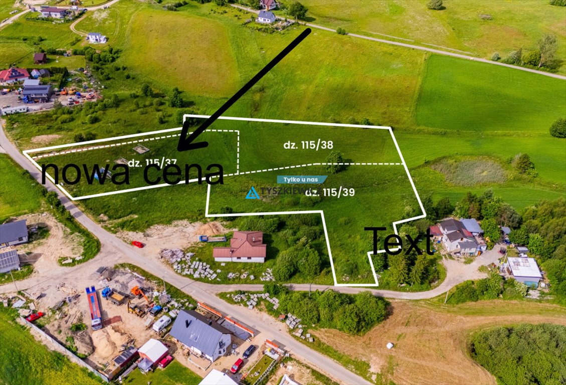 Działka 3367 m² z warunkami zabudowy, blisko jeziora Kamela, Długa  3 367m2 Foto 1