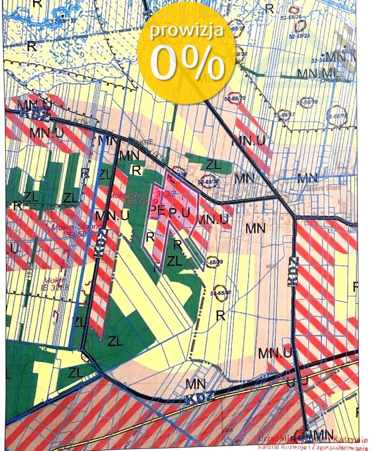 Działka przemysłowo-handlowa na sprzedaż Mokre  87 799m2 Foto 14