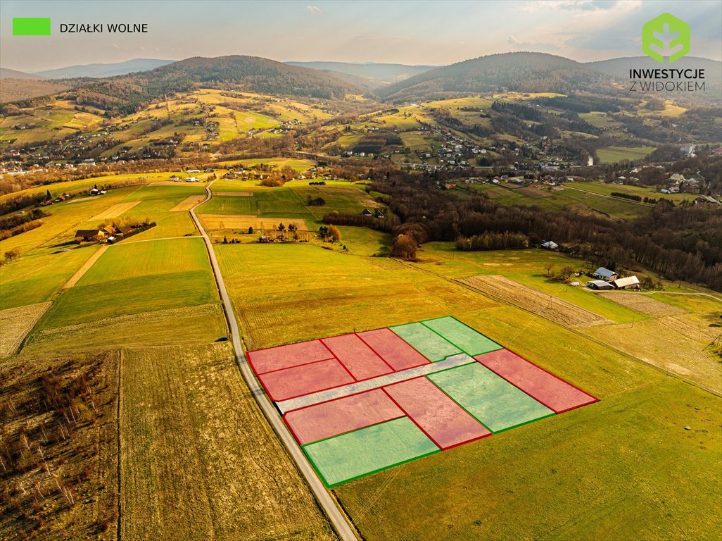 Działka budowlana na sprzedaż Szymbark, Widokowy kompleks działek w Beskidzie Niskim  1 026m2 Foto 1