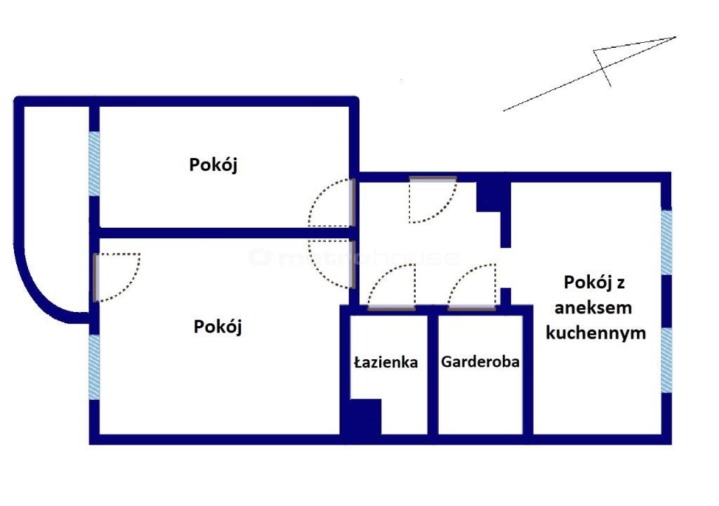 Mieszkanie trzypokojowe na sprzedaż Olsztyn, Zielona Górka, Zientary-Malewskiej  58m2 Foto 7