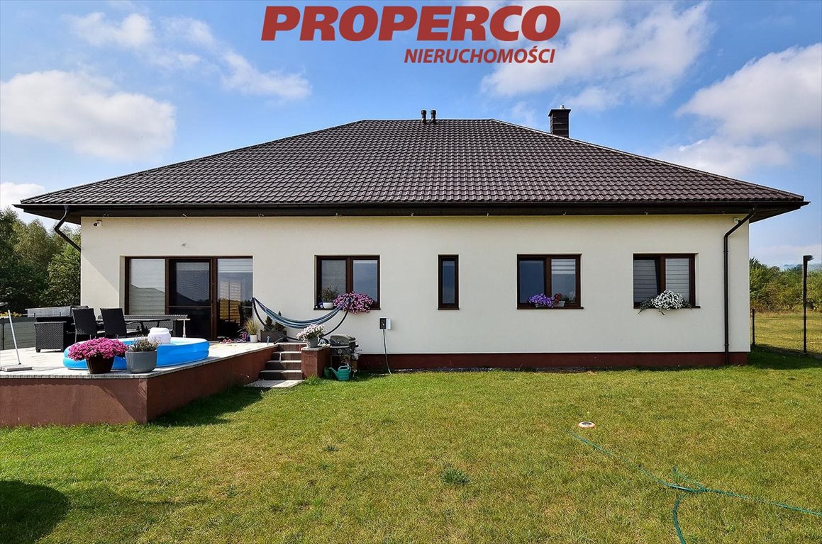 Sprzedam nowoczesny energooszczędny dom 5 pokoi z garażem i tarasem Piaseczna Górka  261m2 Foto 1
