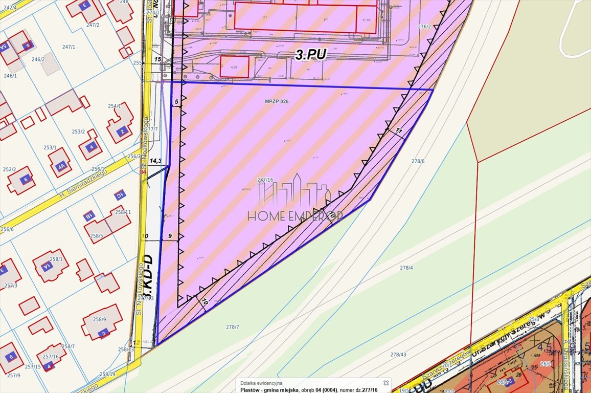 Działka przemysłowo-handlowa na sprzedaż Piastów, Stanisława Noakowskiego  10 798m2 Foto 1