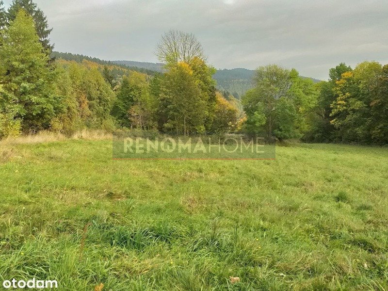 Działka 12 arów z widokiem na góry, media, zabudowa Jugów  1 200m2 Foto 1