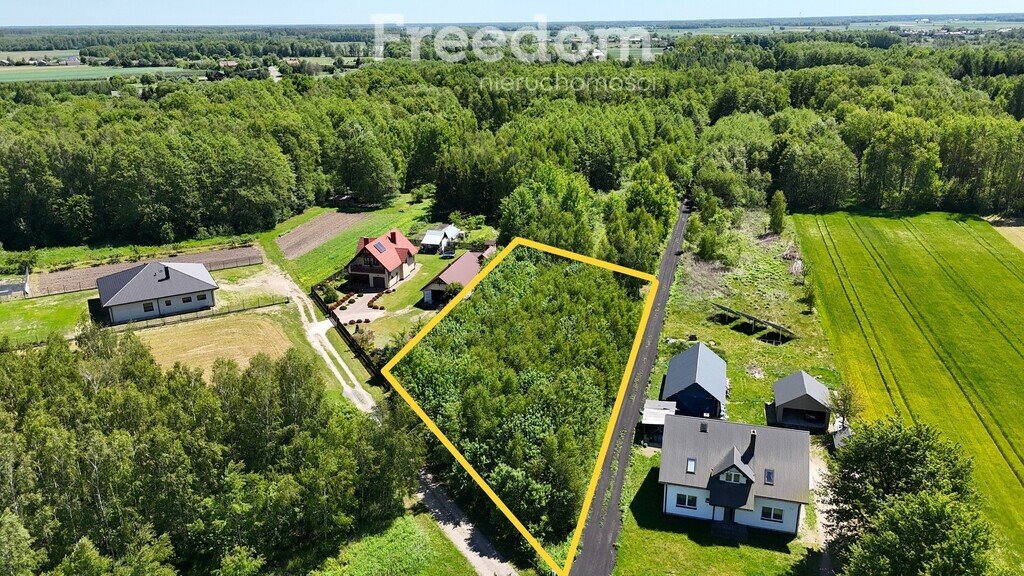 Działka budowlana na sprzedaż Ortel Książęcy Drugi  1 926m2 Foto 1