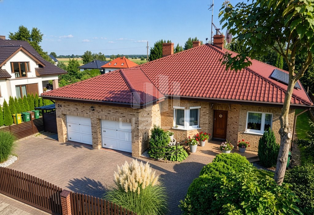 Polecam nowoczesny dom 279 m² z garażem, ogrzewaniem podłogowym i panelami fotowoltaicznymi Starogard Gdański, Borówkowa  280m2 Foto 1