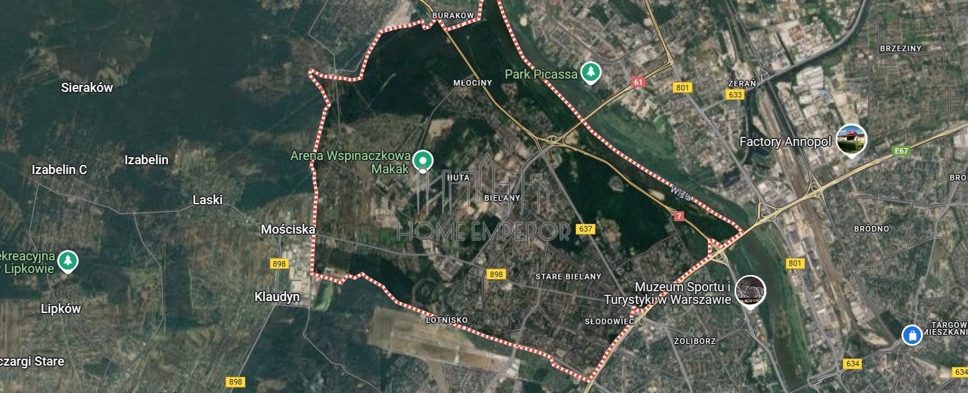 Działka budowlana na sprzedaż Warszawa, Bielany  1 300m2 Foto 1