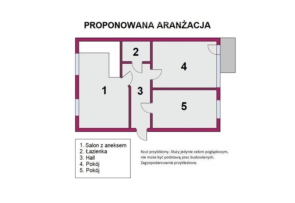 Mieszkanie trzypokojowe na sprzedaż Łęczyca, Bitwy nad Bzurą  48m2 Foto 10