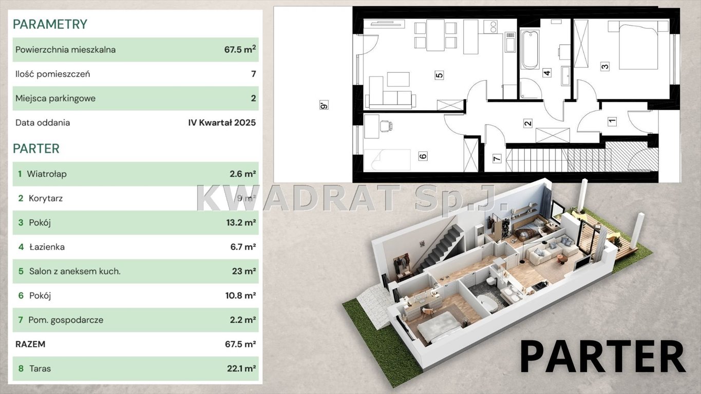 Mieszkanie trzypokojowe na sprzedaż Kępno  68m2 Foto 6