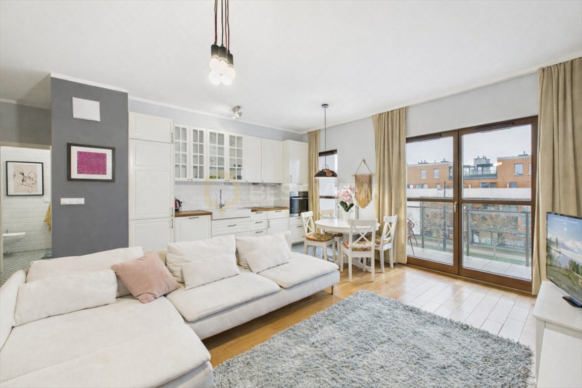 Przestronne 2 pokoje z dużym balkonem i wysokimi sufitami Warszawa, Wilanów, Aleja Rzeczypospolitej  53m2 Foto 1