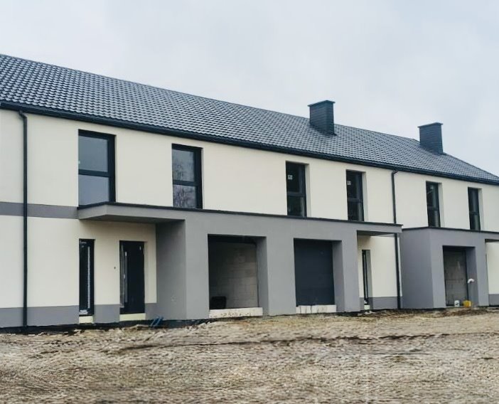 Nowoczesne domy szeregowe 118 m² - stan surowy zamknięty. Rzeszów, Beskidzka  144m2 Foto 1