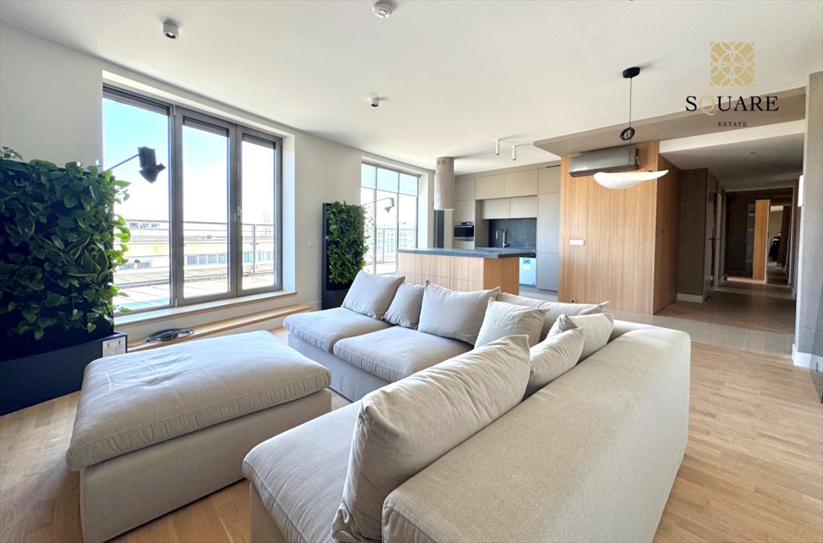 Luksusowy apartament z tarasem, widok na Stadion Narodowy Warszawa, Śródmieście, Książęca  100m2 Foto 1