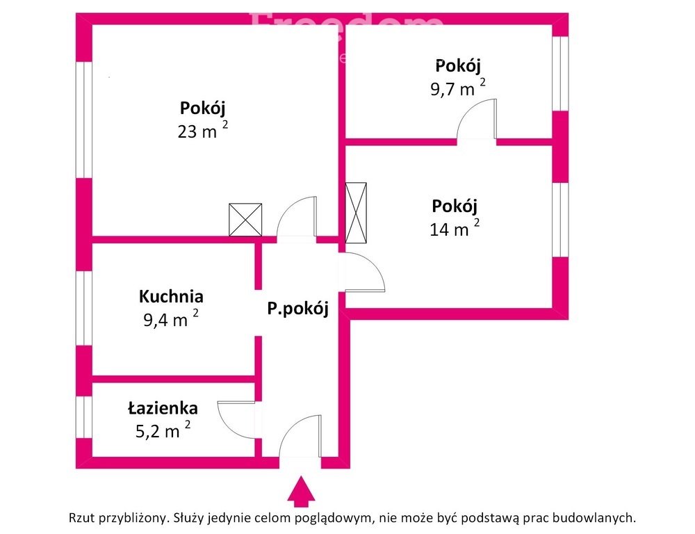 Mieszkanie trzypokojowe na sprzedaż Bytom, Józefa Ignacego Kraszewskiego  64m2 Foto 2