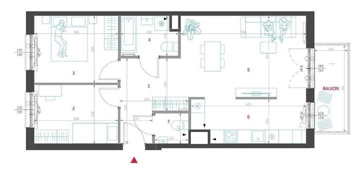 Mieszkanie dwupokojowe na sprzedaż Warszawa, Targówek, Nowe Bródno, Budowlana  64m2 Foto 1
