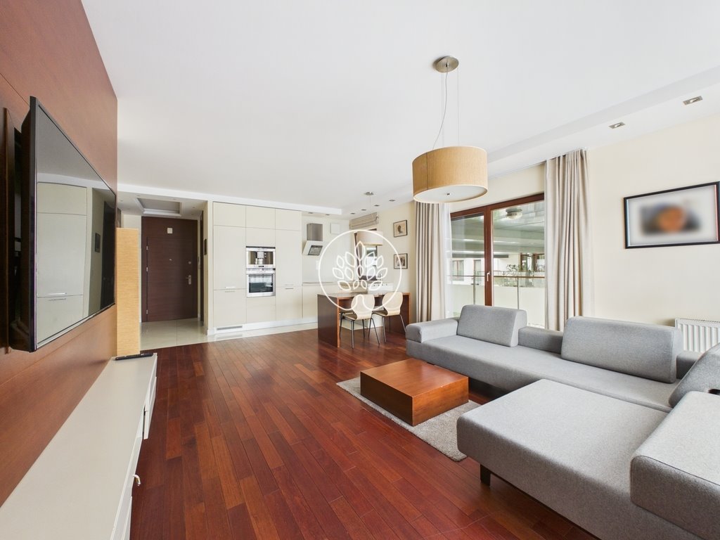 Mieszkanie 71,85 m² w Warszawie (Wilanów, Sarmacka) z garażem Warszawa, Wilanów, Błonia Wilanowskie, Sarmacka  72m2 Foto 1