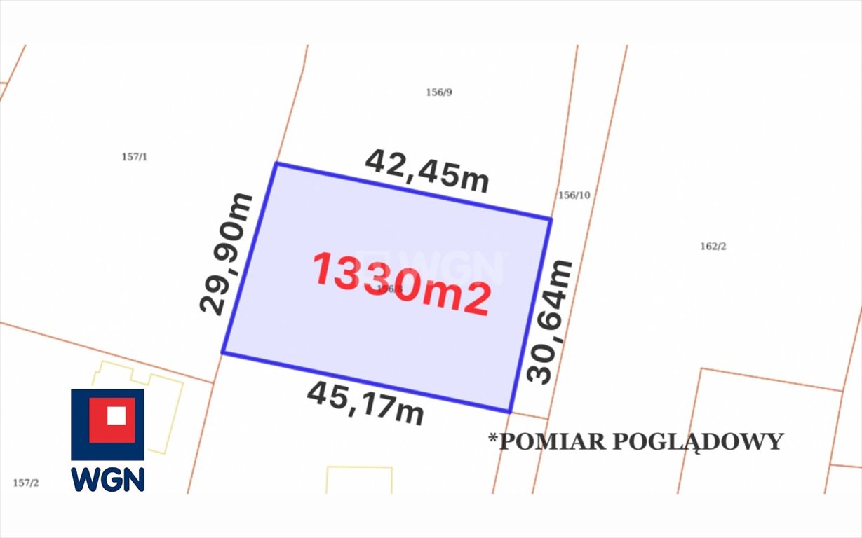 Działka budowlana na sprzedaż Nowe Jaroszowice, Centrum  1 330m2 Foto 5