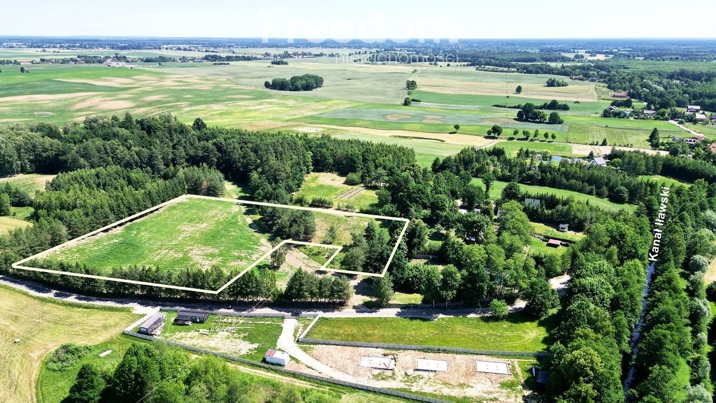 Działki nad Kanałem Iławskim z warunkami zabudowy.: Dębinka